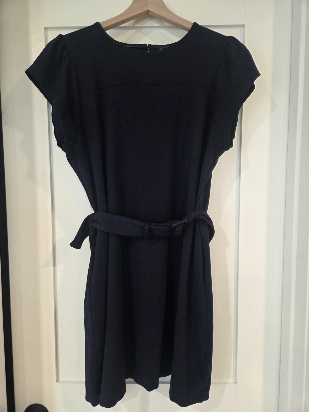 New York & Company Cotton Dress w/ Pockets